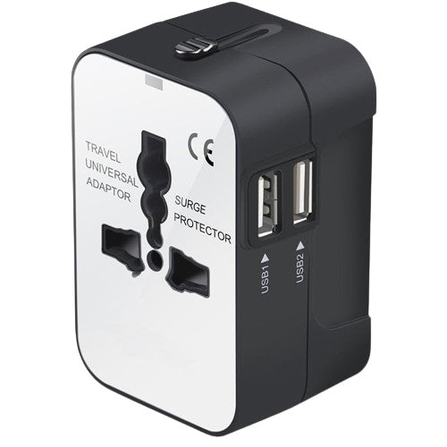 TravelPro Universal Adapter – Worldwide All-in-One AC Power Plug