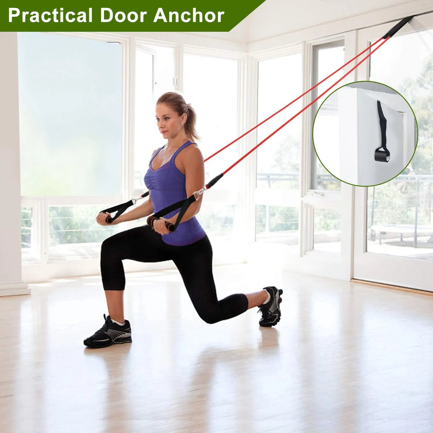 11-Piece Total Body Resistance Band Workout Set