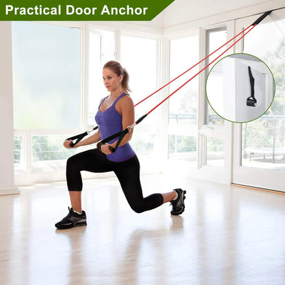 11-Piece Total Body Resistance Band Workout Set