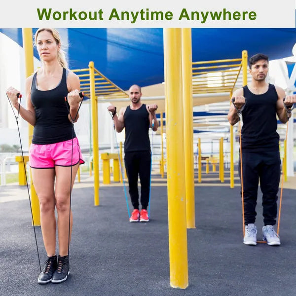 11-Piece Total Body Resistance Band Workout Set
