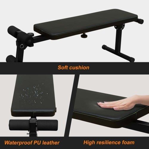 Multi-Function Pull-Up, Dip & Bench Training Tower for Home Fitness