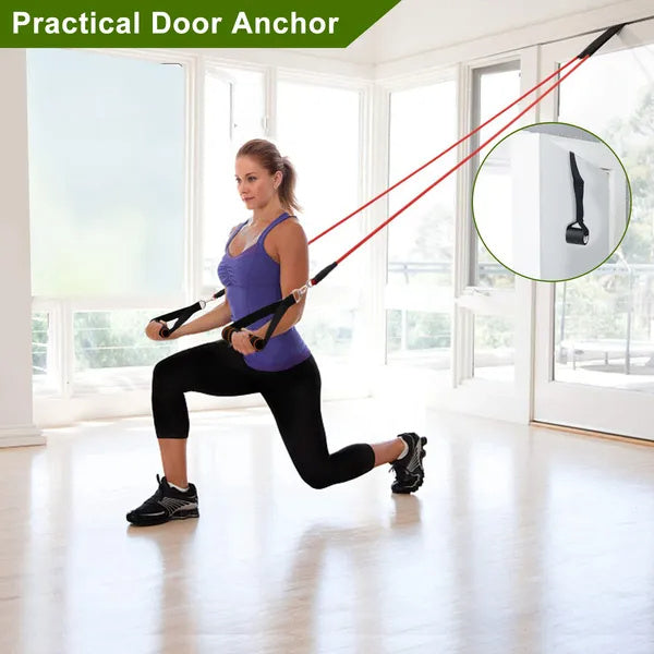 11-Piece Total Body Resistance Band Workout Set